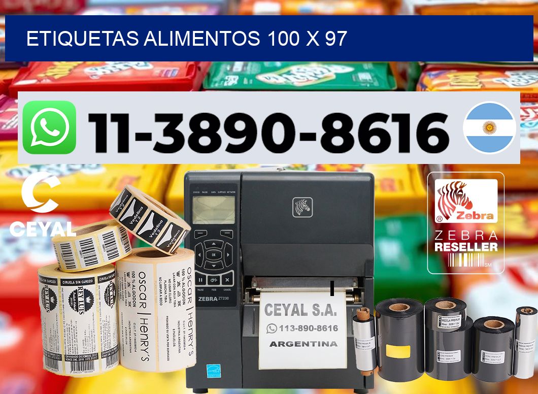 etiquetas alimentos 100 x 97