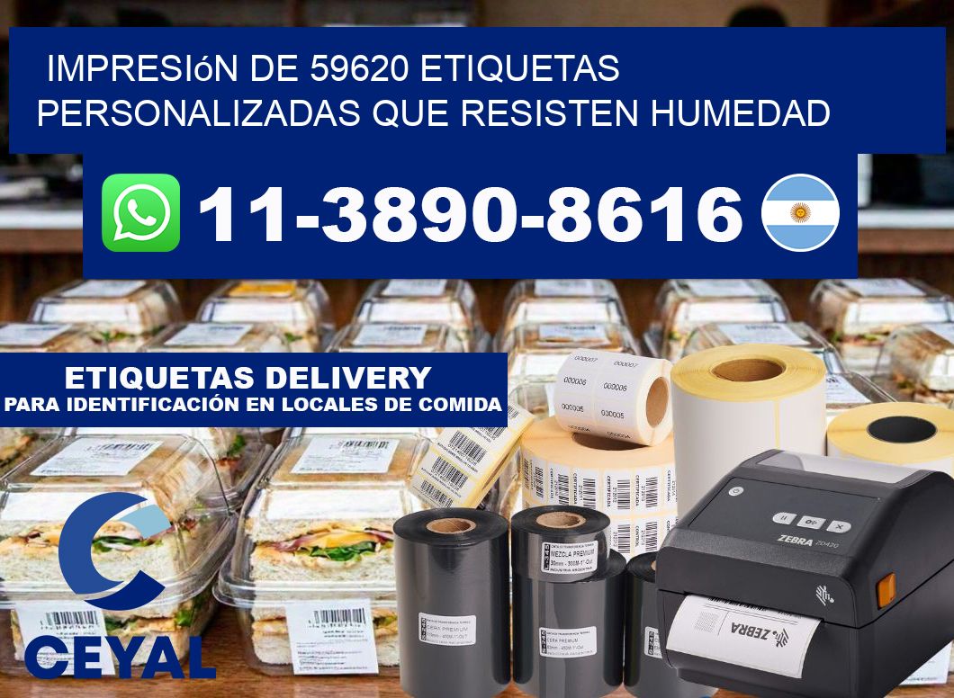 impresión de 59620 etiquetas personalizadas que resisten humedad