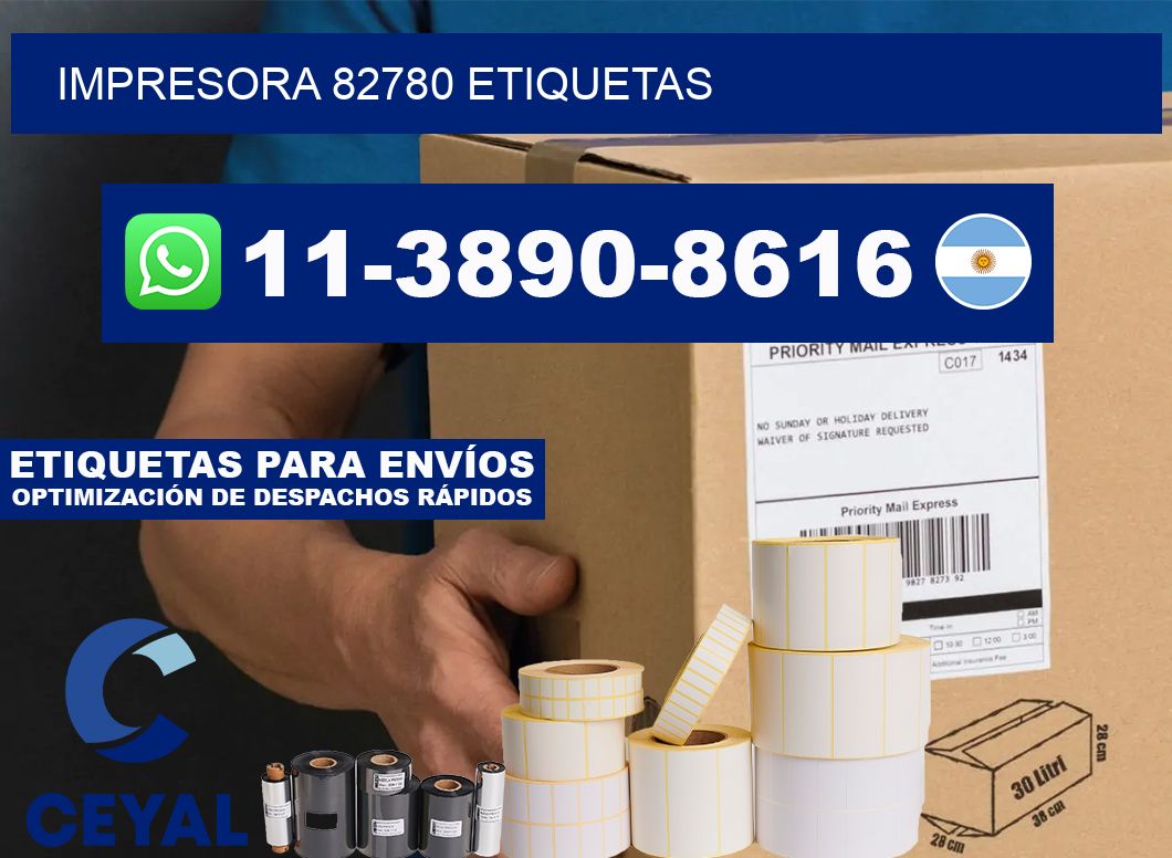 impresora 82780 etiquetas