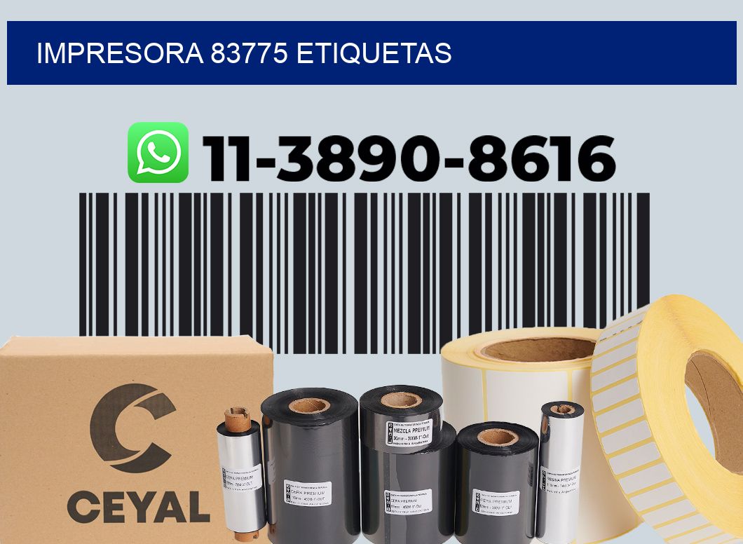 impresora 83775 etiquetas