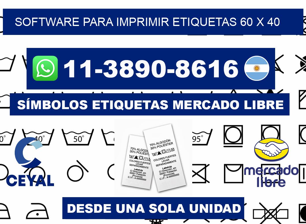 software para imprimir etiquetas 60 x 40