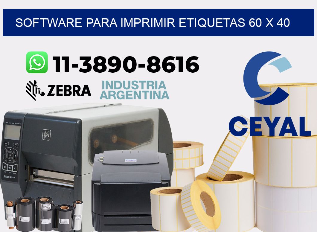 software para imprimir etiquetas 60 x 40