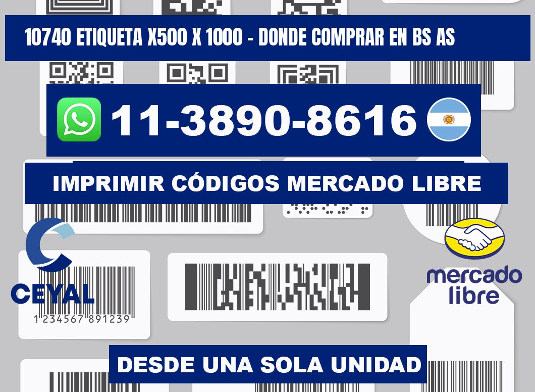 10740 etiqueta x500 x 1000 - Donde Comprar en bs as