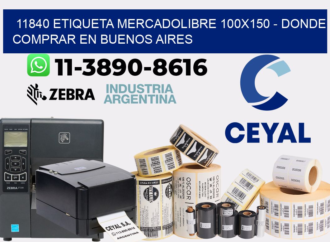 11840 etiqueta MercadoLibre 100x150 - Donde Comprar en Buenos Aires