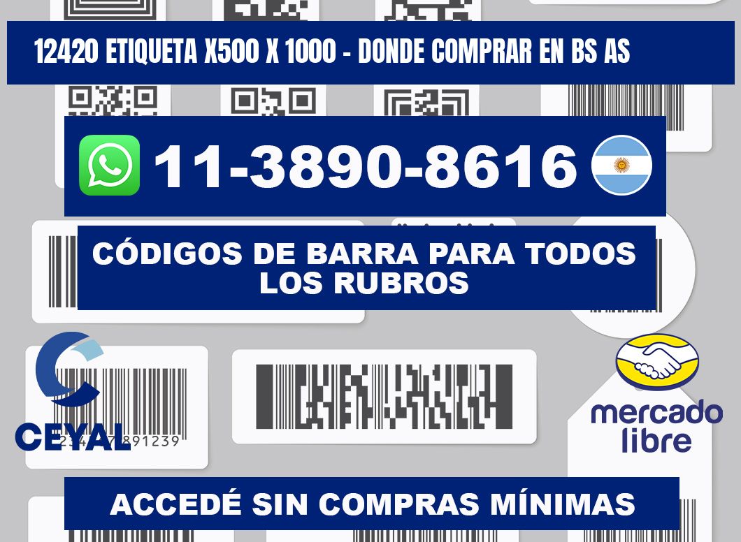12420 etiqueta x500 x 1000 - Donde Comprar en bs as