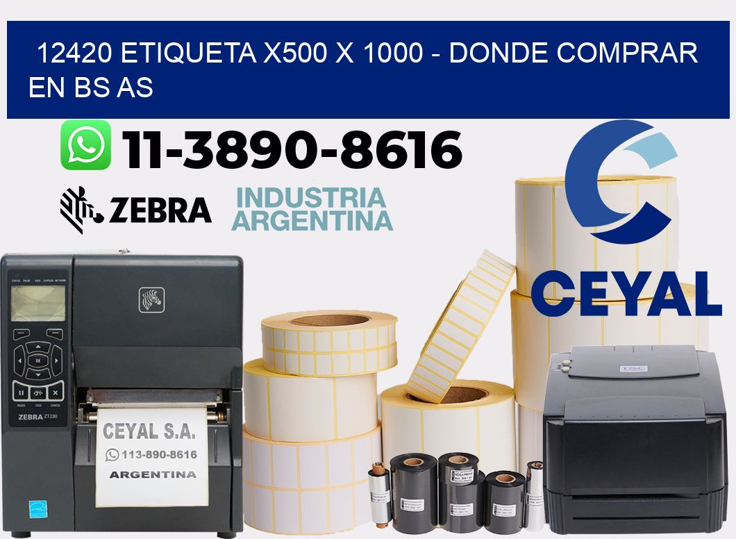 12420 etiqueta x500 x 1000 - Donde Comprar en bs as