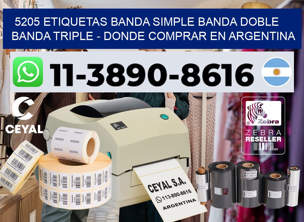 5205 etiquetas banda simple banda doble banda triple – Donde Comprar en Argentina
