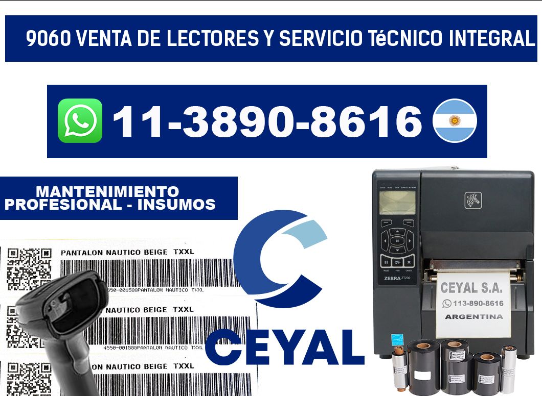 9060 Venta de Lectores y Servicio Técnico Integral