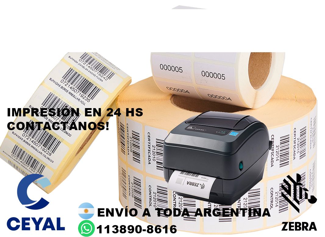 Comprar códigos de barras 82 x 85  donde están soluciones etiquetado!