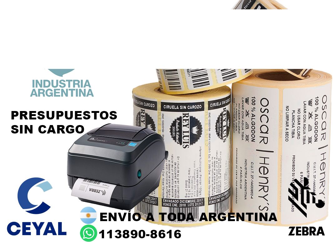 Donde Comprar etiquetas 74 x 60 en AV AVELLANEDA? Buenos Aires - Stock permanente