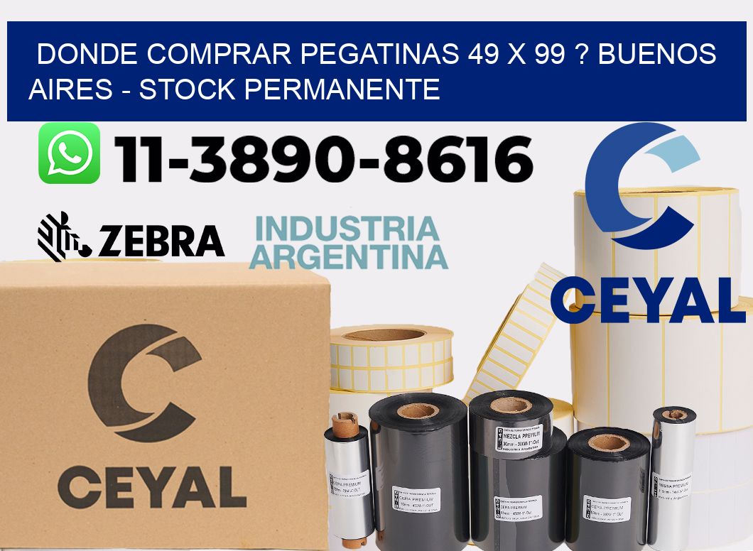 Donde Comprar pegatinas 49 x 99 ? Buenos Aires - Stock permanente