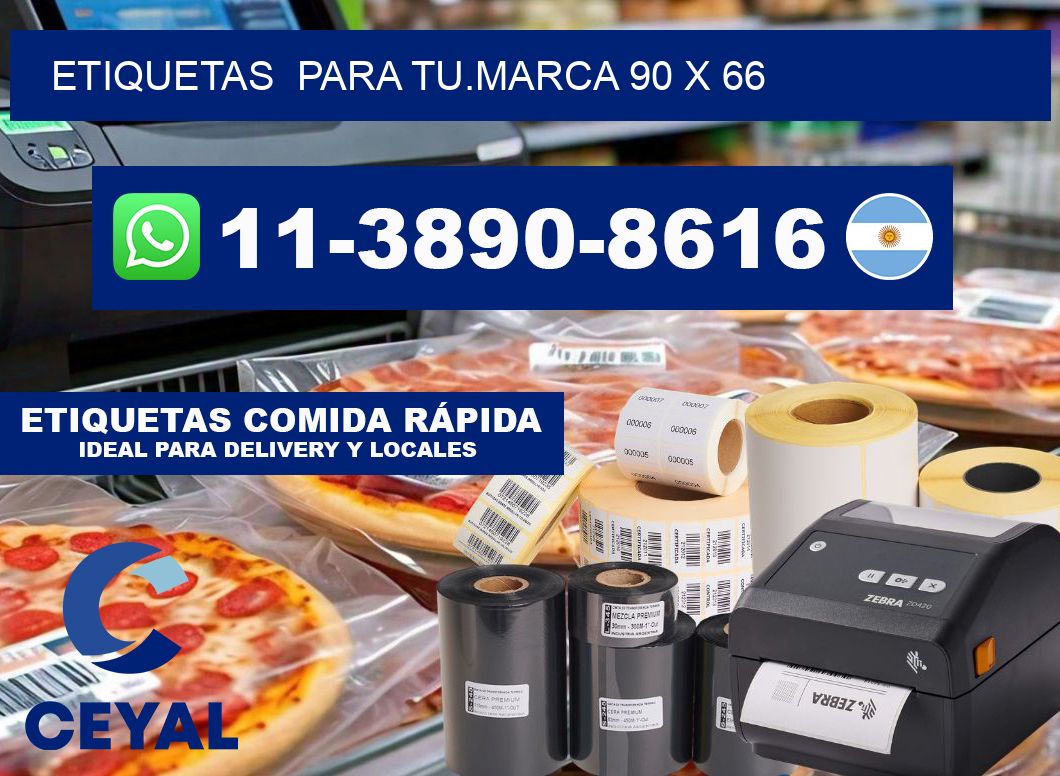 Etiquetas  para tu.marca 90 x 66