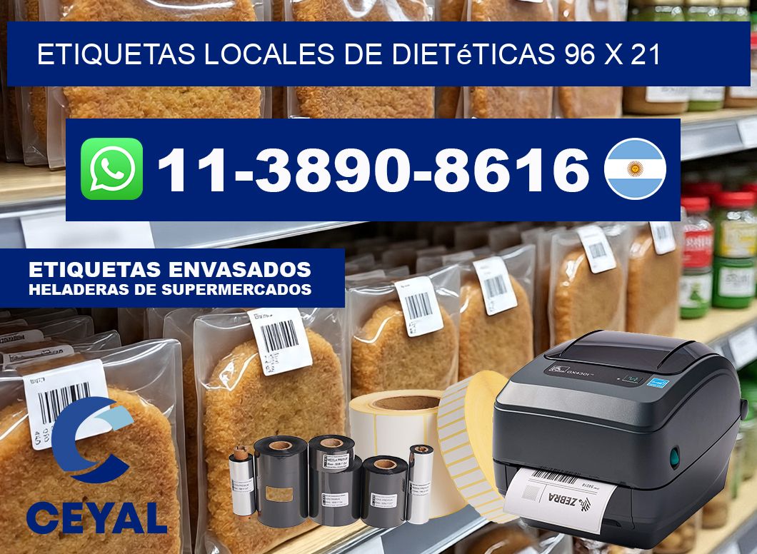 etiquetas locales de dietéticas 96 x 21