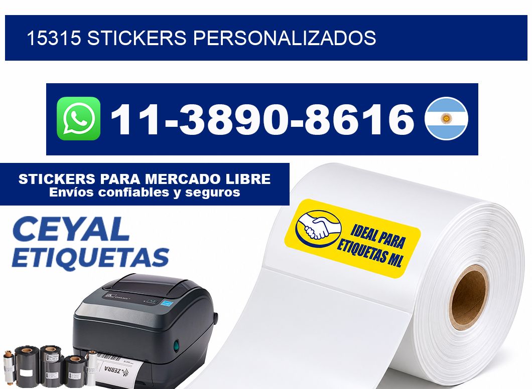 15315 stickers personalizados