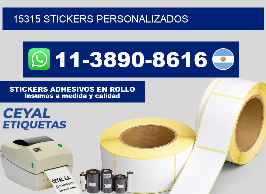15315 stickers personalizados