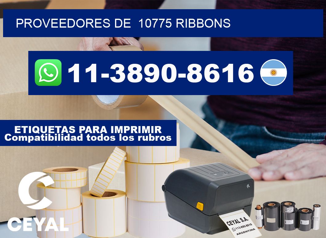 Proveedores de  10775 ribbons