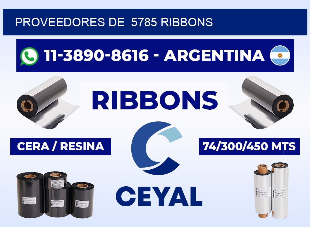Proveedores de  5785 ribbons