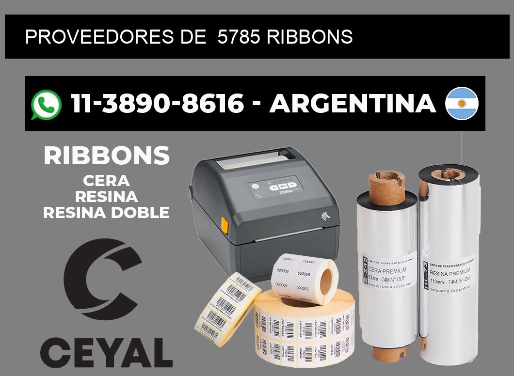 Proveedores de  5785 ribbons