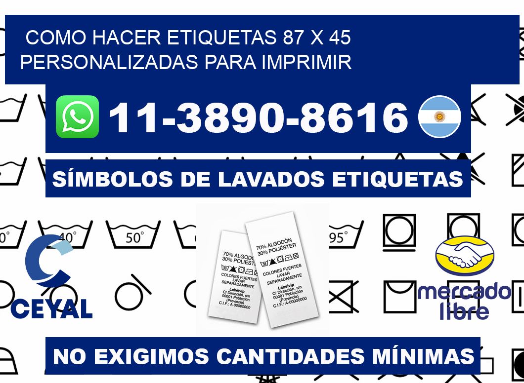 como hacer etiquetas 87 x 45 personalizadas para imprimir