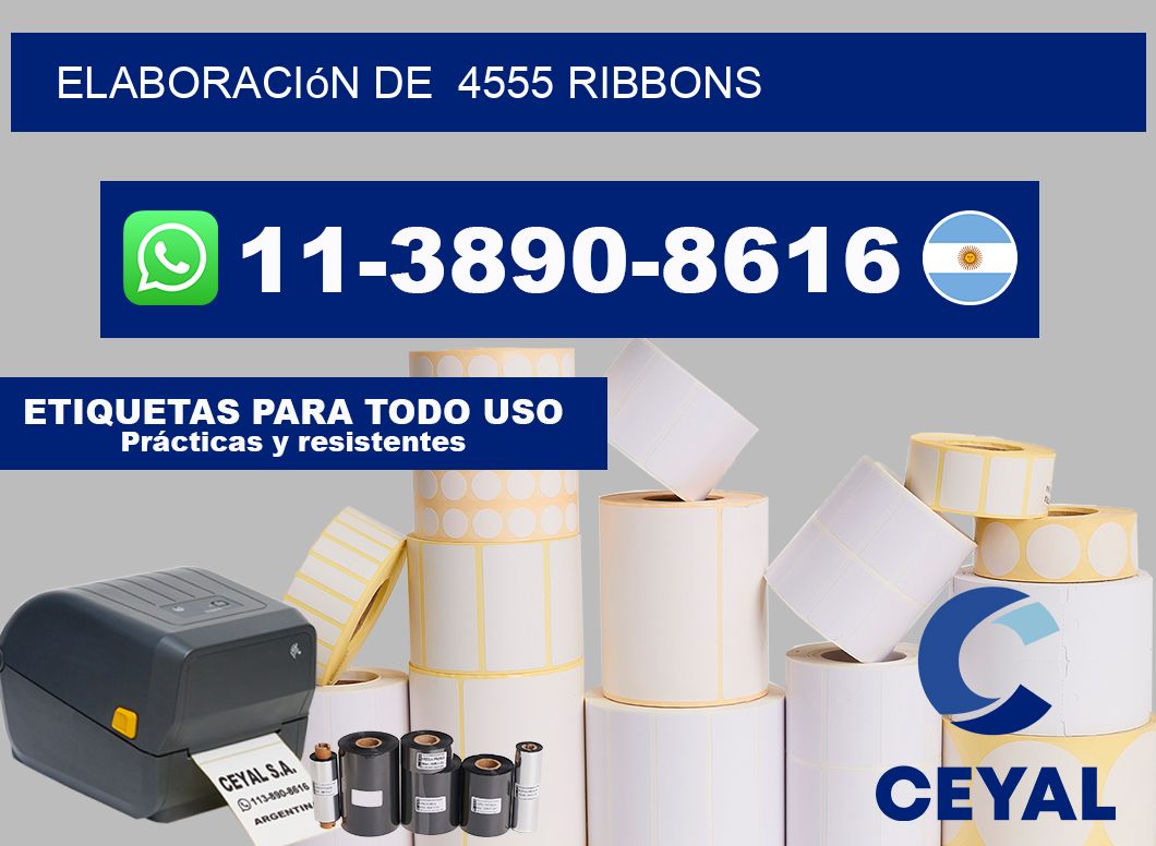 elaboración de  4555 ribbons