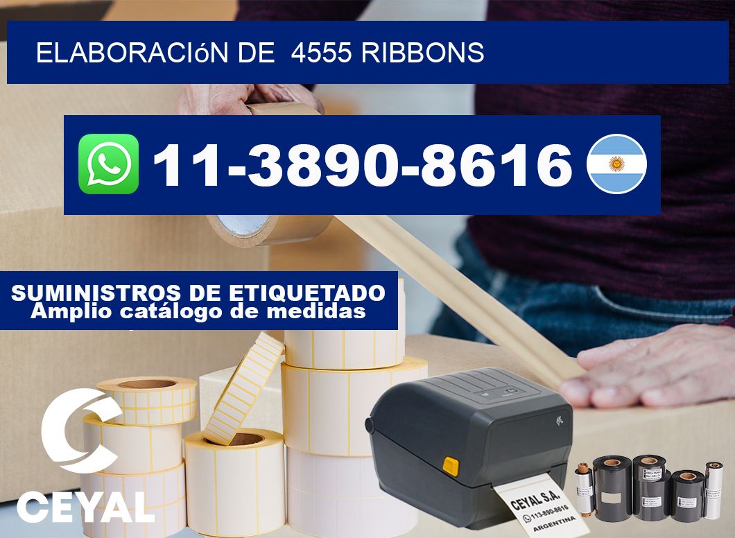 elaboración de  4555 ribbons