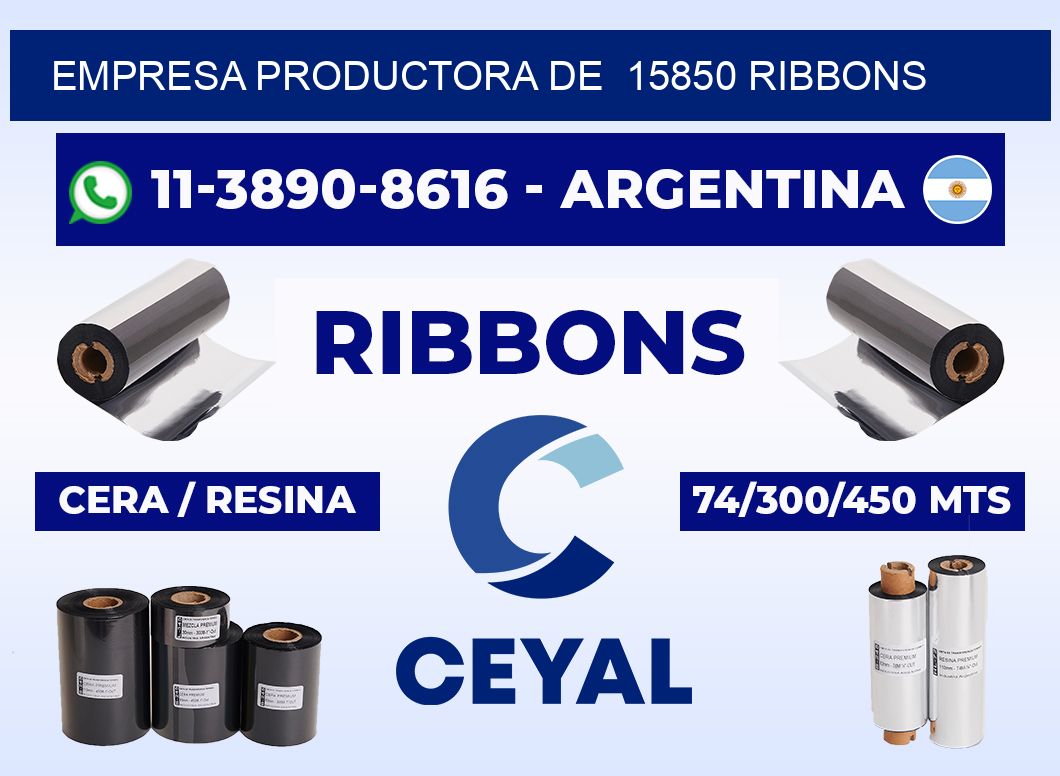 empresa productora de  15850 ribbons