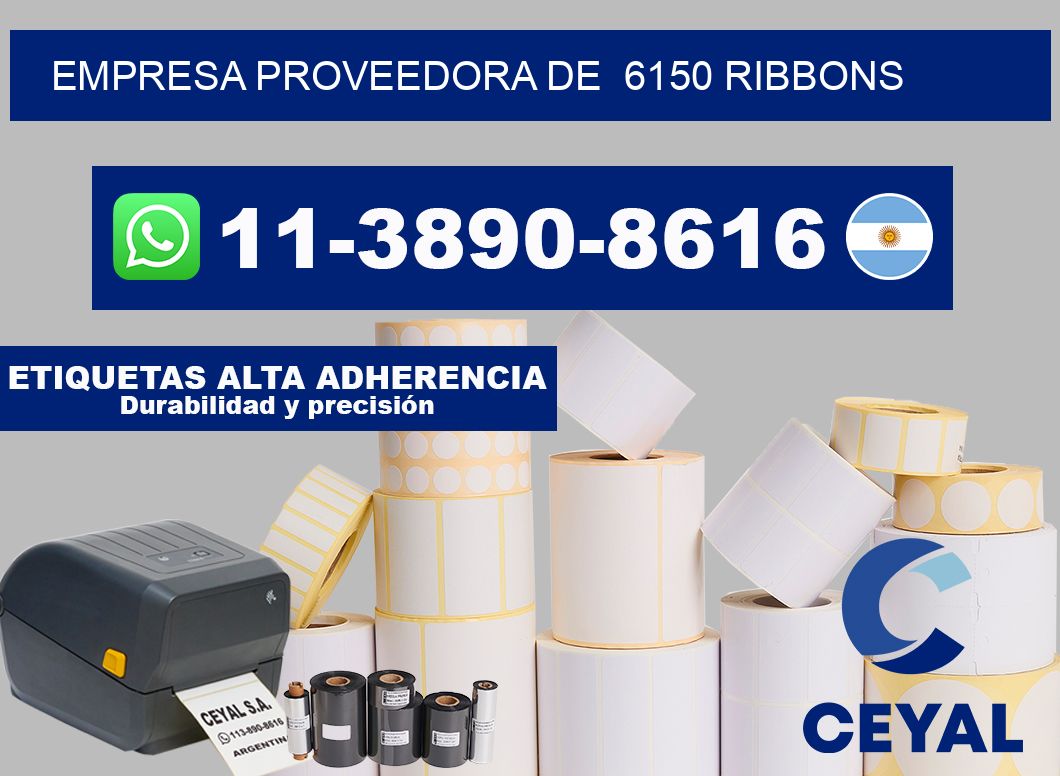 empresa proveedora de  6150 ribbons