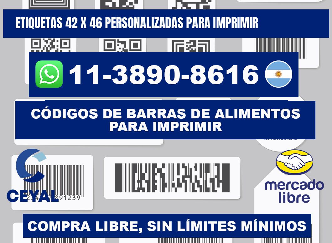 etiquetas 42 x 46 personalizadas para imprimir