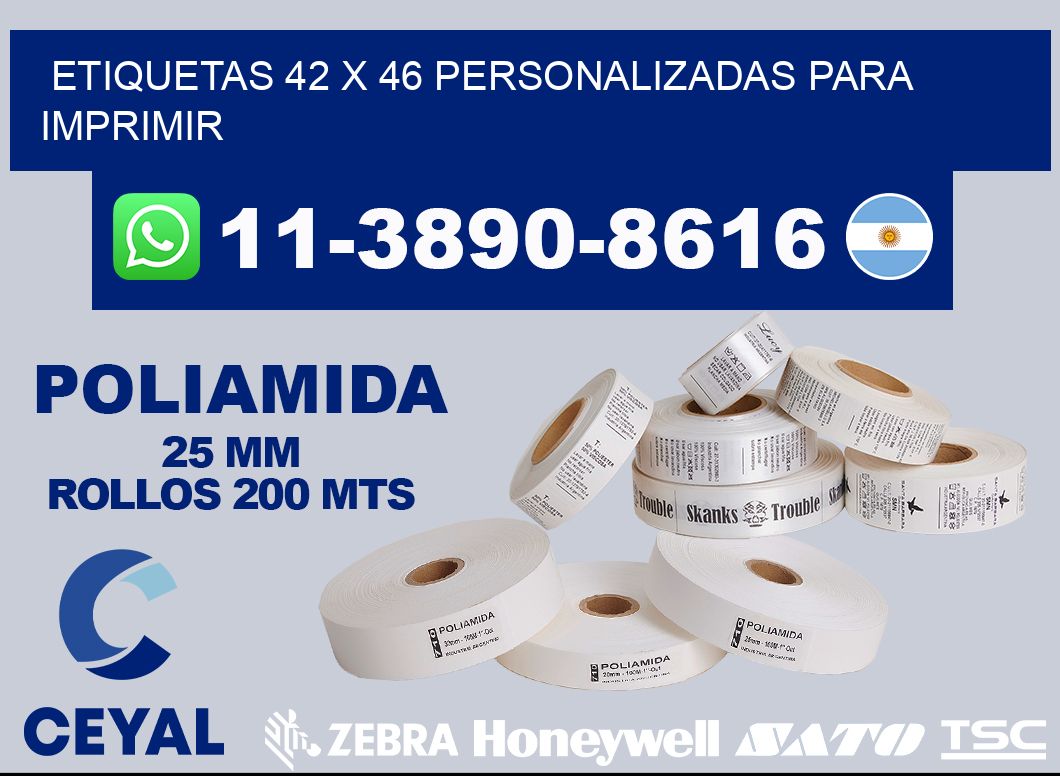 etiquetas 42 x 46 personalizadas para imprimir