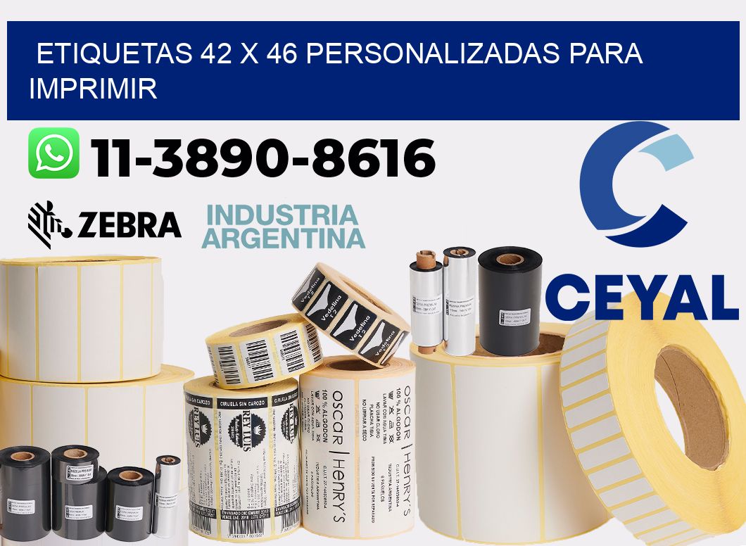 etiquetas 42 x 46 personalizadas para imprimir