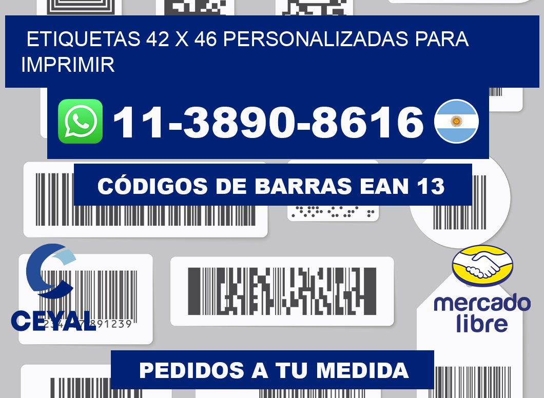 etiquetas 42 x 46 personalizadas para imprimir