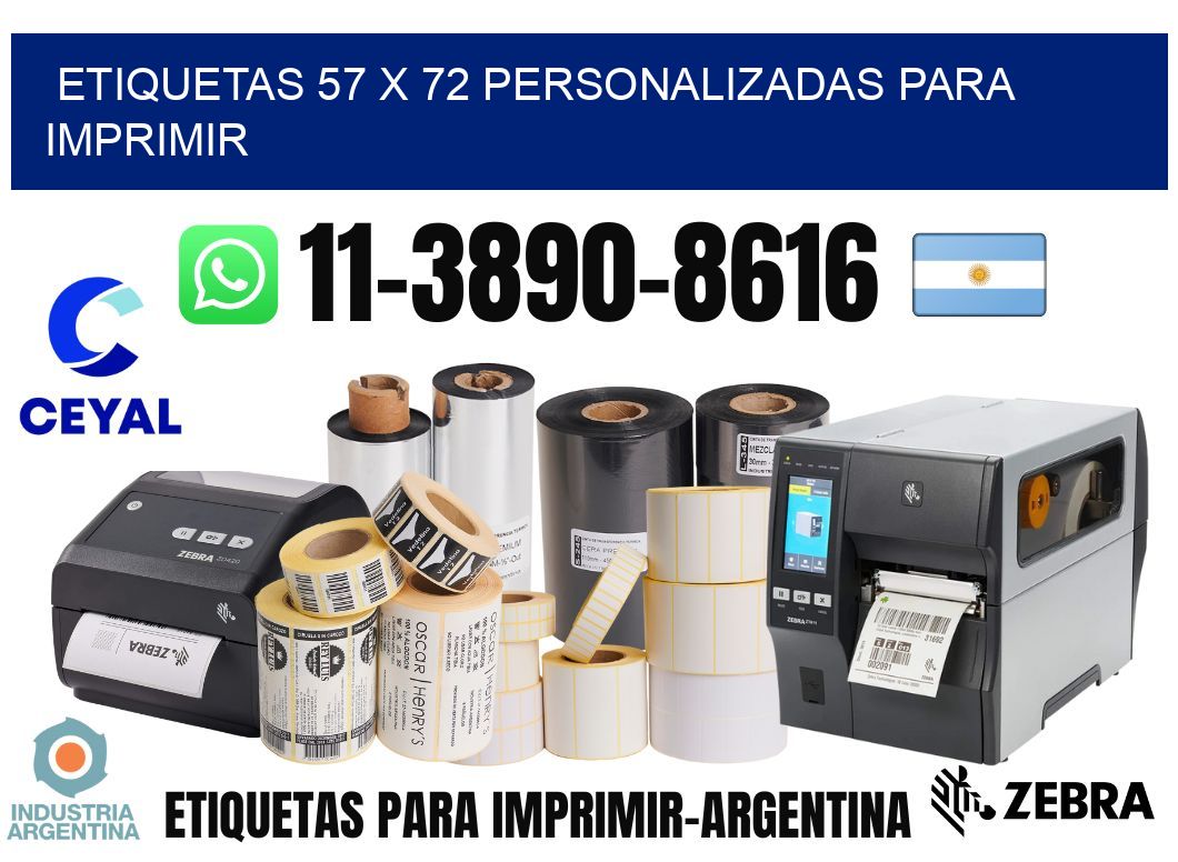 etiquetas 57 x 72 personalizadas para imprimir
