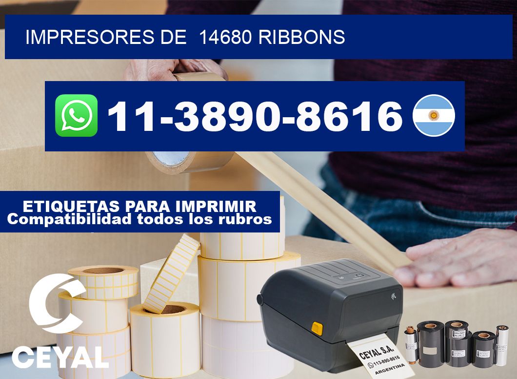 impresores de  14680 ribbons
