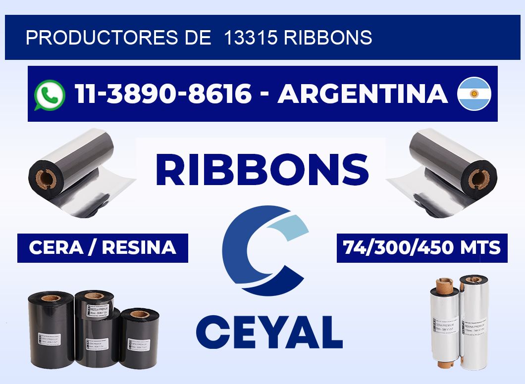 productores de 13315 ribbons
