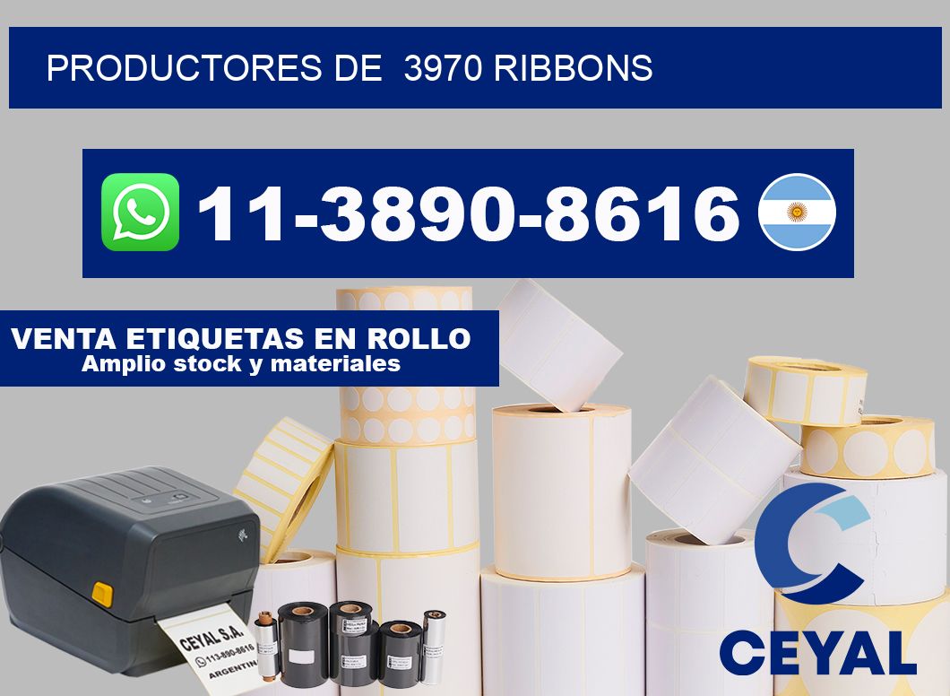 productores de  3970 ribbons