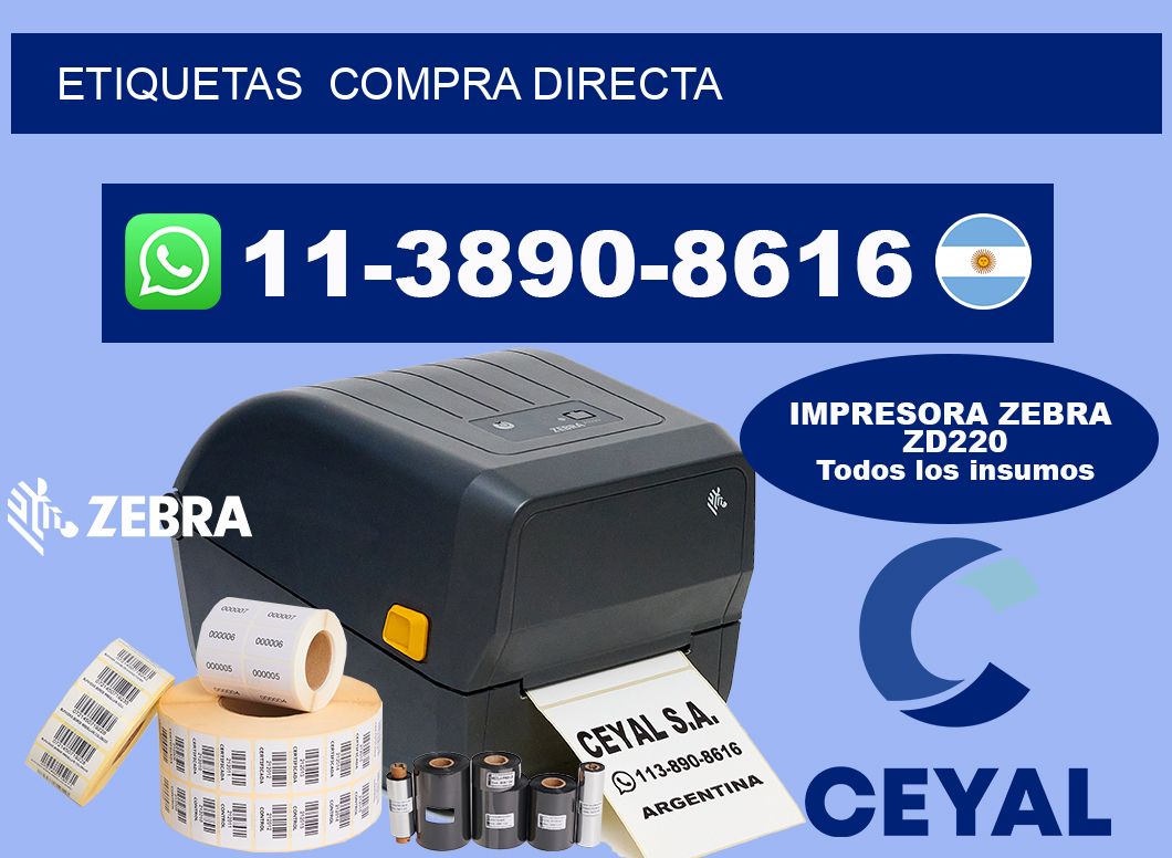 ETIQUETAS  Compra directa