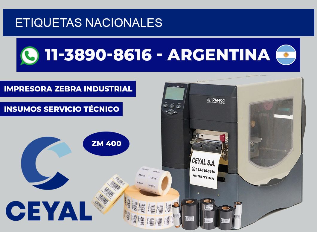 ETIQUETAS nacionales