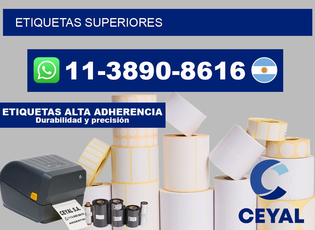 ETIQUETAS superiores