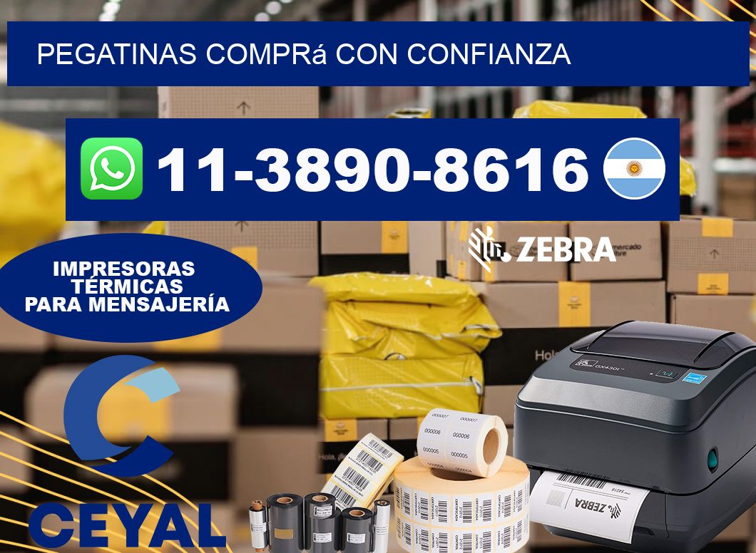 PEGATINAS Comprá con confianza