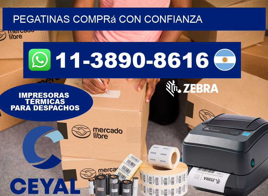 PEGATINAS Comprá con confianza