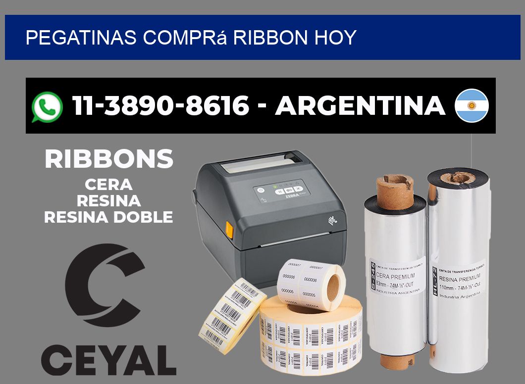PEGATINAS Comprá ribbon hoy