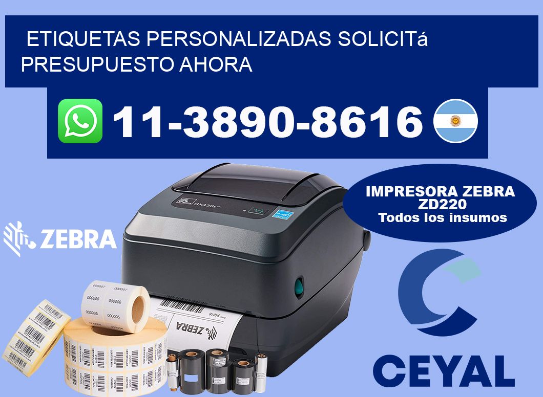 etiquetas personalizadas Solicitá presupuesto ahora