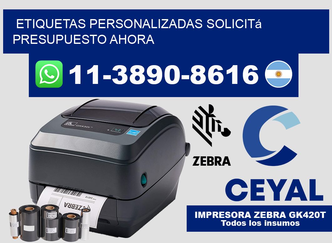 etiquetas personalizadas Solicitá presupuesto ahora
