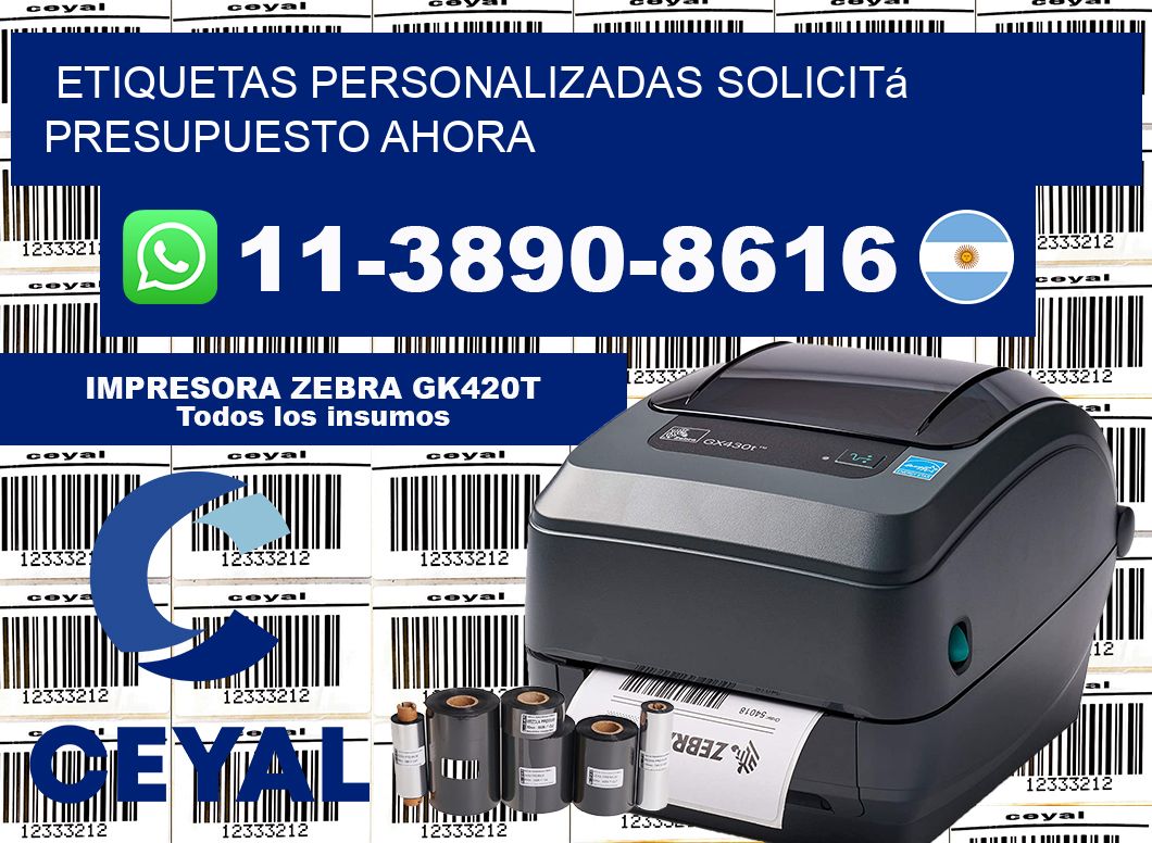 etiquetas personalizadas Solicitá presupuesto ahora