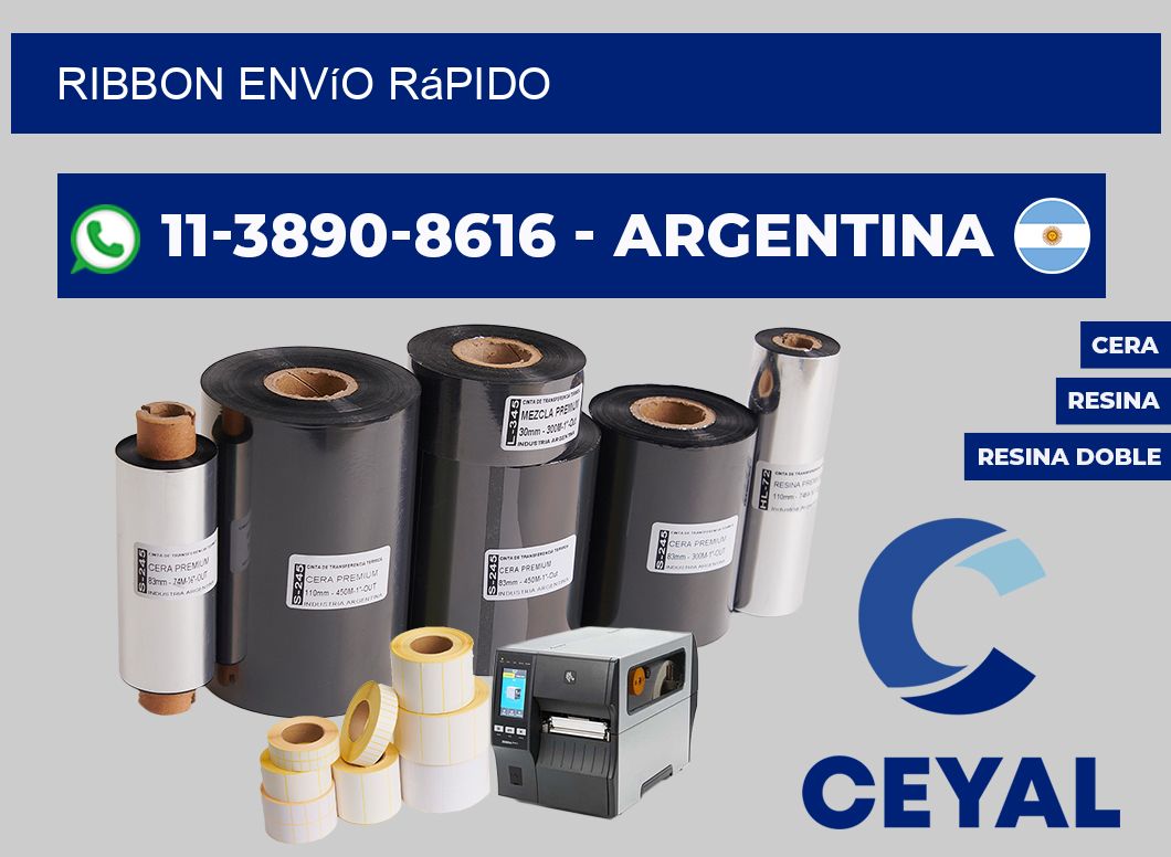 ribbon Envío rápido