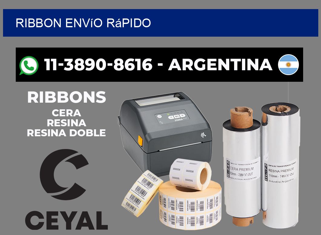 ribbon Envío rápido