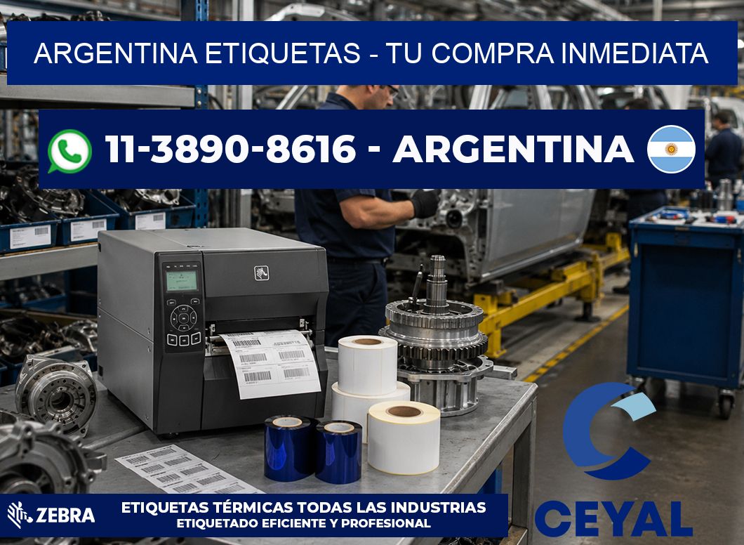 ARGENTINA ETIQUETAS - Tu compra inmediata