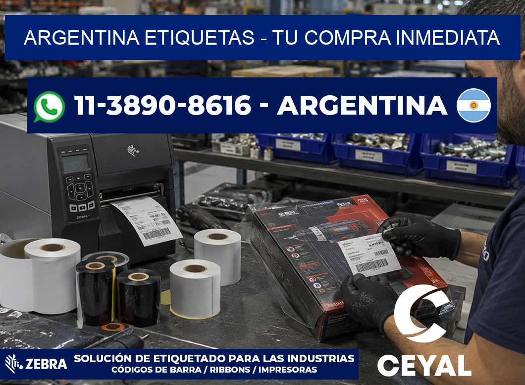ARGENTINA ETIQUETAS - Tu compra inmediata