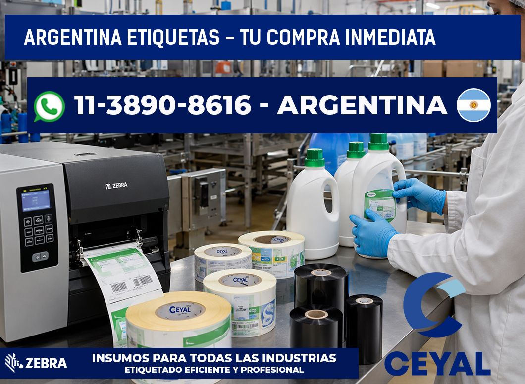 ARGENTINA ETIQUETAS - Tu compra inmediata
