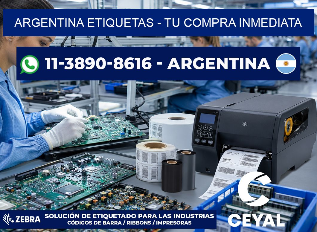 ARGENTINA ETIQUETAS – Tu compra inmediata